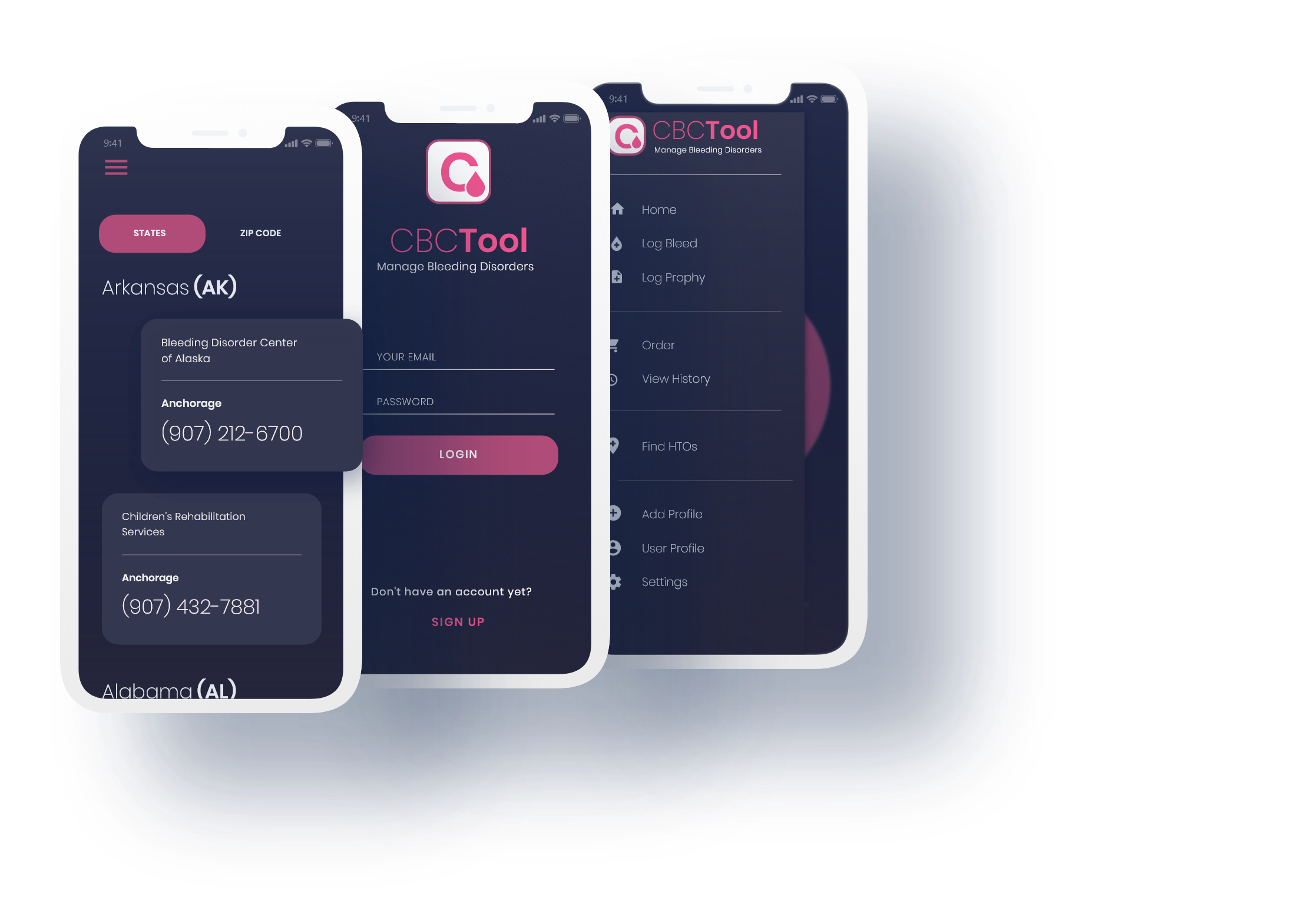 A user interface screen for mobile application